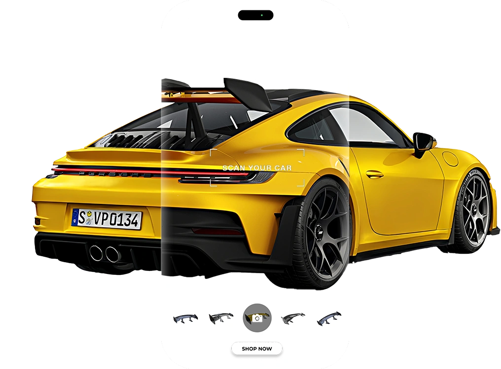 Car Tuning Tryon in AR